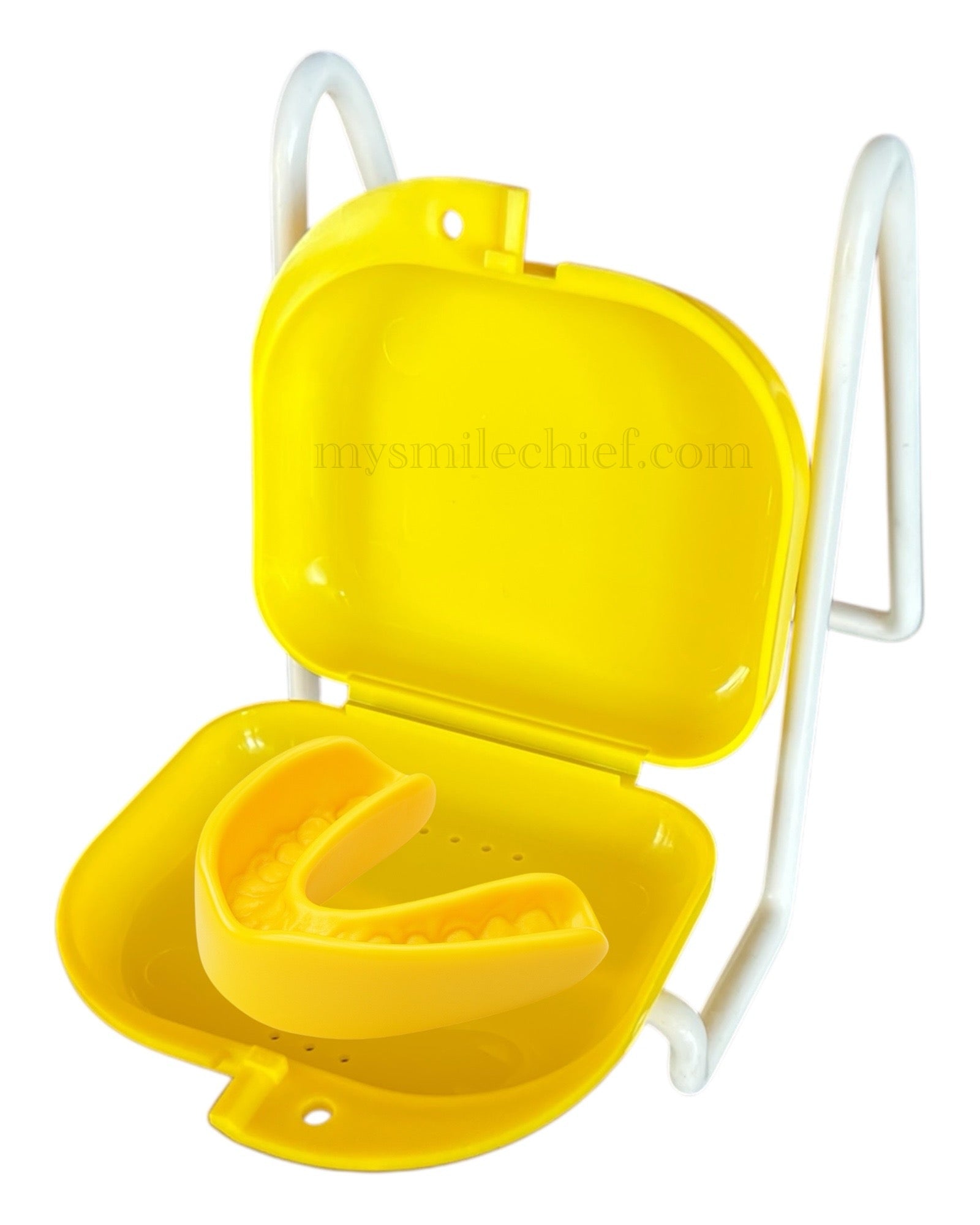 3D printed, custom  sport mouthguard without text
